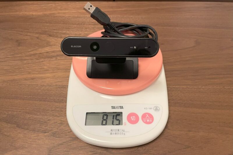 重さは81.5g