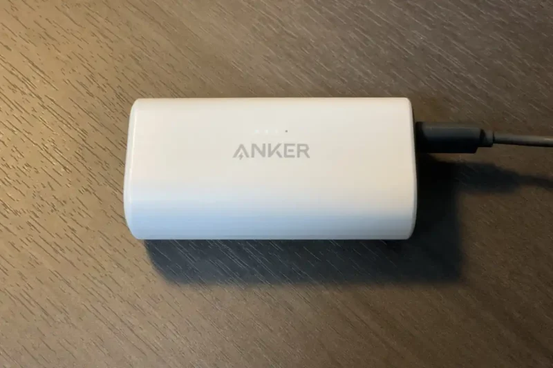 Anker Nano Power BankのLED表示