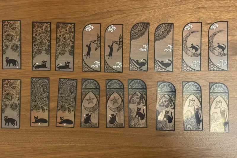 GeeRic猫のしおりのパッケージ内容